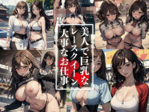【人妻・主婦同人】美人で巨乳なレースクイーンの大事なオシゴト│Rikey