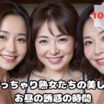【人妻・主婦同人】ぽっちゃり熟女たちの美しさ お昼の誘惑の時間│熟女太郎