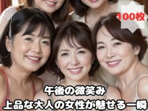 【人妻・主婦同人】午後の微笑み 上品な大人の女性が魅せる一瞬│熟女太郎