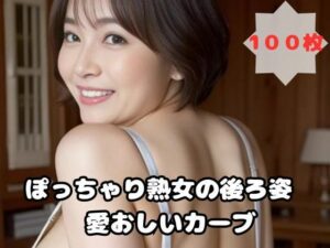 【人妻・主婦同人】ぽっちゃり熟女の後ろ姿 愛おしいカーブ│熟女太郎