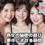 【人妻・主婦同人】熟女の秘密の遊び 夢中にさせる時間│熟女太郎