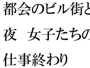 【人妻・主婦同人】【無料】都会のビル街と夜 女子たちの仕事終わり│逢瀬のひび