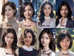 【人妻・主婦同人】【AI】熟女の履歴書2（淑女から熟女への階段）│熟女コレクション