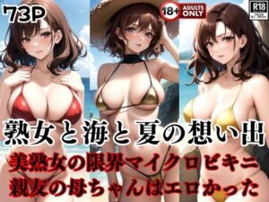 【人妻・主婦同人】熟女と海と夏の想い出 親友の母ちゃんはエロかった・・・。│pan-labo