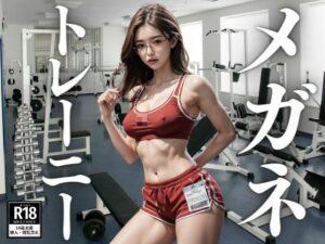 【人妻・主婦同人】ジムでトレーニングするメガネ女子たち│にょわんぴ