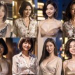 【人妻・主婦同人】【AI】オトコにまたがり快楽を貪る美女│熟女コレクション