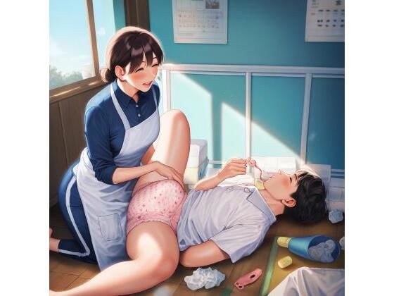 【人妻・主婦同人】おむつマッサージ│大人の保育