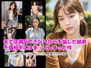 【人妻・主婦同人】夫では満足できないから不倫相手にはまってしまった件│projectAIBeS