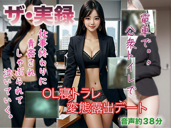 【人妻・主婦同人】【ザ・実録】OL寝トラレ変態露出デート│ウエゾン