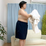 h_1492siron00002│素人初ヘアヌード撮影会Vol.001 唯野光 47歳/松本夕 50歳│人妻素人