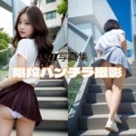 【人妻・主婦同人】階段パンチラ撮影│P-AI planning