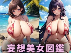 【人妻・主婦同人】爆乳水着美女【妄想イラスト美女図鑑vol.113】│AIイラスト美女研究所