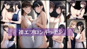 【人妻・主婦同人】裸エプロンキッチン│潮吹きジョニー