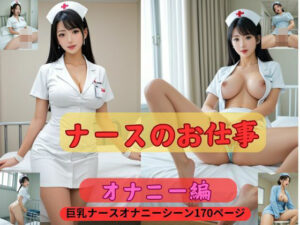【人妻・主婦同人】ナースのお仕事オナニー編巨乳ナースオナニーシーン170ページ│アイデン
