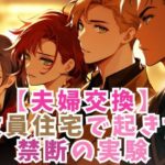 【人妻・主婦同人】【夫婦交換】教員住宅の禁断の実験│ささやき文庫