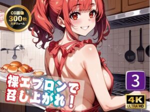 【人妻・主婦同人】【4K 300枚】裸エプロンで召し上がれ！3│ラーの導き