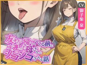 【人妻・主婦同人】【KU100・スタジオ収録】友達が帰ってくる前に友達のお母さんに耳舐めシコシコされる話│えちまーと
