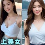 【人妻・主婦同人】船上巨乳美女【AIグラドル編集部vol.130】│AI美女編集部