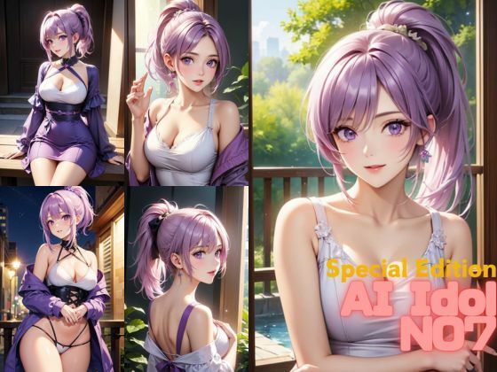 【人妻・主婦同人】【AI美女:イラスト集7】AI Beauty: naked sexy women posters anime│Creator of AI Beauty