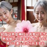 【人妻・主婦同人】初詣は熟女神社へお参り下さい 熟女揃いの巫女さんがいるので癒して差し上げられますよ 巨乳熟女は今日も可愛い│エメラルド猫企画