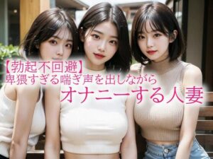 【人妻・主婦同人】【勃起不回避】卑猥すぎる喘ぎ声を出しながらオナニーする人妻│娘娘飯店