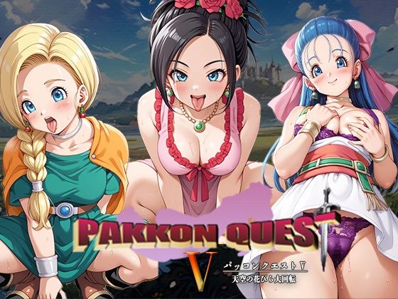 【人妻・主婦同人】PAKKON QUEST V 〜天空の花びら大回転〜│AVA