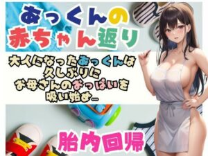 【人妻・主婦同人】あっくんの赤ちゃん返り大人になったあっくんは 久しぶりに お母さんのおっぱいを 吸い始め…│あん