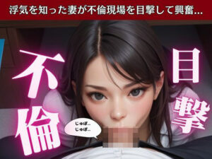 【人妻・主婦同人】浮気を覗いて興奮する私・・・「職場の浮気相手に寝取られてセックスする旦那」│トリビアの熟女