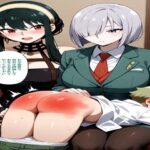 【人妻・主婦同人】手加減しらずのヨ〇さんによる痛すぎるお仕置き！？ス〇イファミリースパンキングイラスト300枚増量パック│あい  イラスト研究所