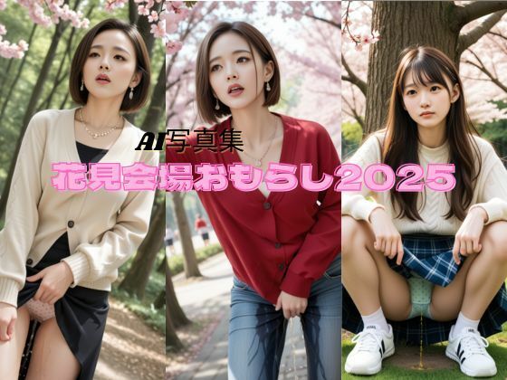 【人妻・主婦同人】花見会場おもらし2025│P-AI planning