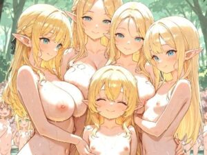 【人妻・主婦同人】【301枚】家族でえっちなおもてなしをしてくれるエルフたち！│morycats