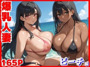 【人妻・主婦同人】爆乳のギャル妻に逆ナンされ自宅に連れ込まれて中出しセックス│むちまんじゅう