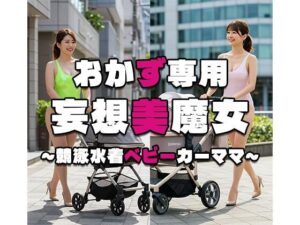 【人妻・主婦同人】【おかず専用】妄想美魔女〜競泳水着ベビーカーママ1〜│AI美魔女