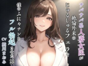 【人妻・主婦同人】【逆NTR】サバサバ系人妻女医が絶倫外来のじゅるじゅるフェラで僕のふにゃチンをフル勃起させた話【男性受け/背徳】│寝取り寝取られ人妻ボイス